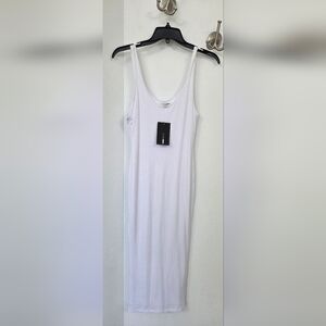 Fashion Nova Classic White Dress